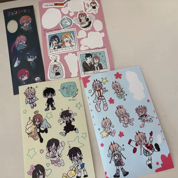[BUNJANG] Chainsaw Man Sticker Bundle Set / 체인소맨 스티커 비공굿 일괄