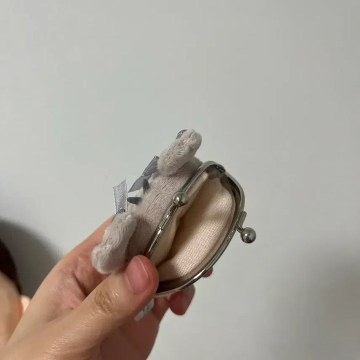 [BUNJANG] Chiikawa Hachiwara Kani Balletcore Ribbon Coin Purse Plush / 치이카와 하치와레 카니 발레코어 리본 동전 지갑 인형