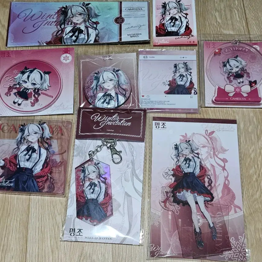 [BUNJANG] Myeongjo Camellia Goods Bundle Set / 명조 애니메이트 카멜리아 굿즈 일괄판매