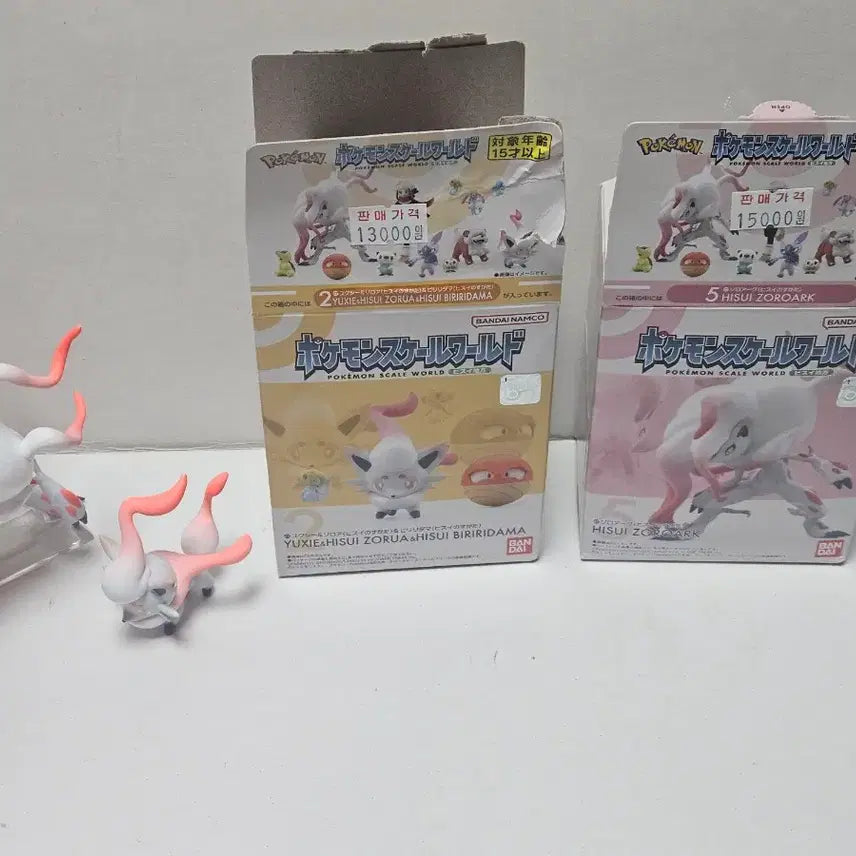 [BUNJANG] Bandai Pokémon Scale World Hisui Zoroark Zoroark Figure Set / 반다이 포켓몬 스케일월드 히스이 조로아 조로아크 피규어 세트