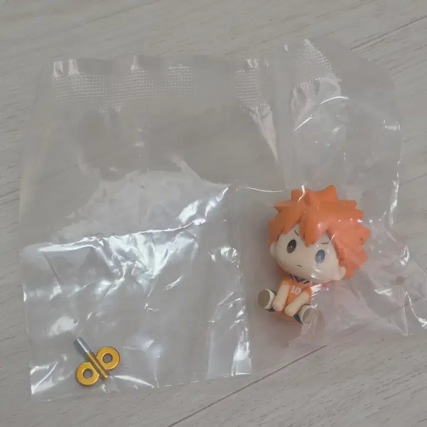 [BUNJANG] Haikyu!! Hinata Shoyo Wind-up Gacha Petatto Figure / 하이큐 페탓토 태엽 가챠 히나타 쇼요