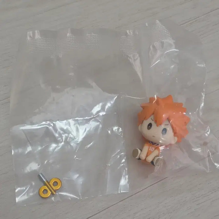 [BUNJANG] Haikyu!! Hinata Shoyo Wind-up Gacha Petatto Figure / 하이큐 페탓토 태엽 가챠 히나타 쇼요