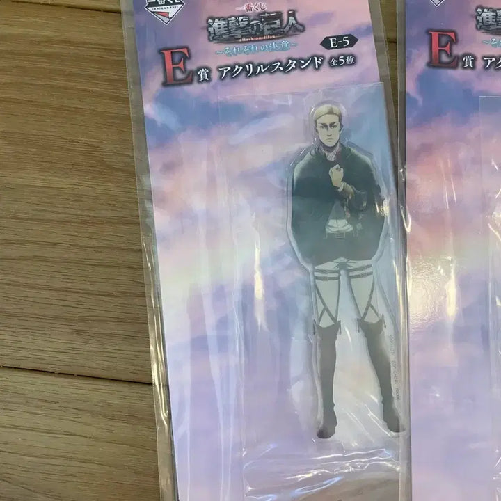 [BUNJANG] Attack on Titan Season E Acrylic Stand Full Set / 진격의거인 e상 아크릴 전구성