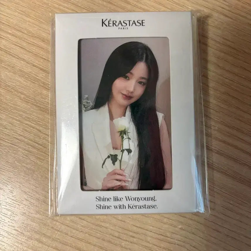[BUNJANG] IVE Wonyoung Kerastase Photocard Set / 장원영 케라스타즈 포카 3종