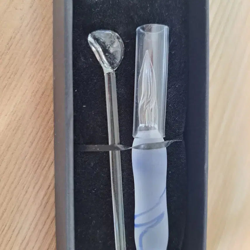 [BUNJANG] ISA-NA Whale Shark + Lemon Glass Pen and Muddler Set / 이사나님 고래상어 글라스펜+레몬 머들러 일괄 판매합니다