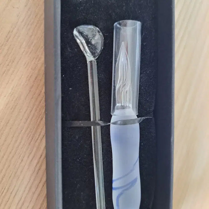 [BUNJANG] ISA-NA Whale Shark + Lemon Glass Pen and Muddler Set / 이사나님 고래상어 글라스펜+레몬 머들러 일괄 판매합니다