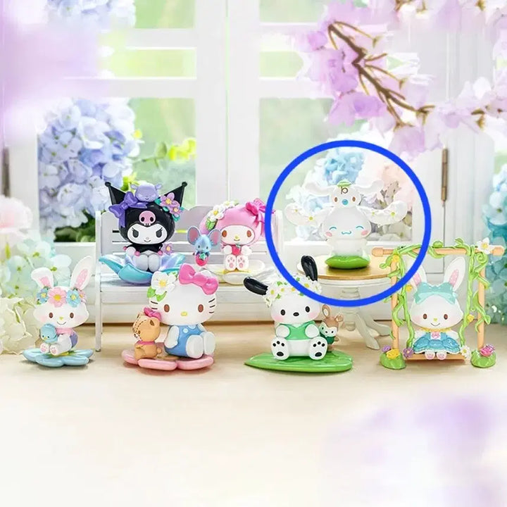 [BUNJANG] Top Toy Sanrio Cinnamoroll Spring Flower Figure / 탑토이 산리오 스프링 플라워 피규어 시나모롤