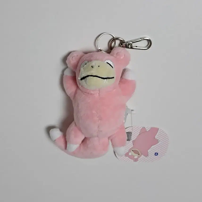 [BUNJANG] Pokemon Slowpoke Plush Keychain Charm / 포켓몬스터 야돈 인형 키링 열쇠고리 굿즈