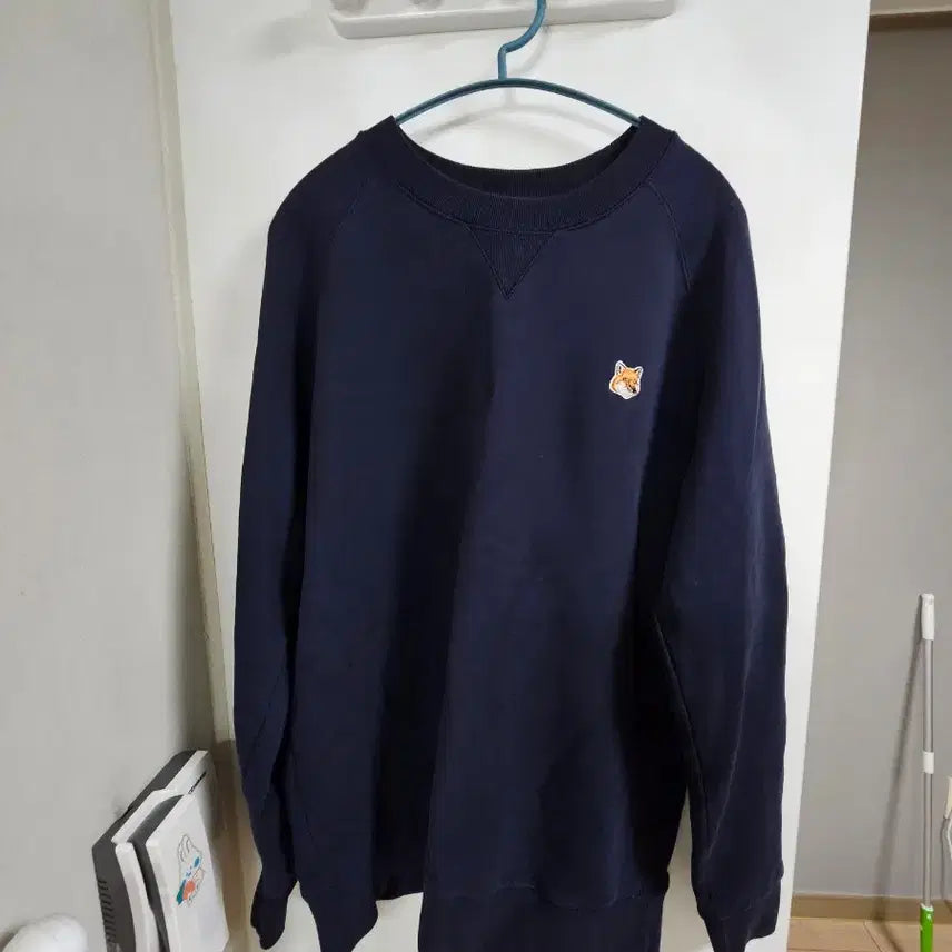 [BUNJANG] Maison Kitsuné Fox Head Sweatshirt / 메종키츠네 폭스헤드 맨투맨