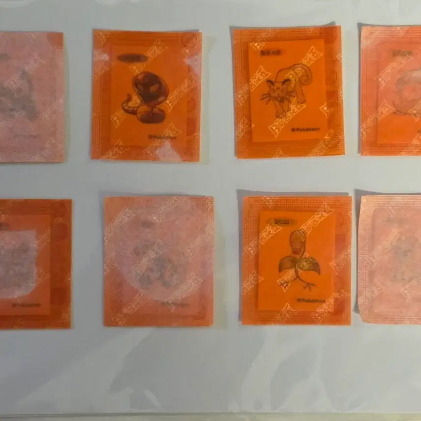 [BUNJANG] Pokemon Special Tteokbokki Stickers Bundle Set / 포켓몬 스페셜 띠부씰 일괄 판매