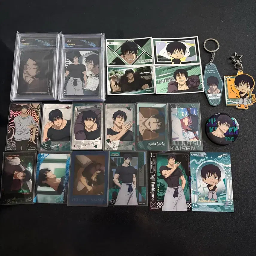 [BUNJANG] Toji Fushiguro Bundle Set Merchandise / 주술회전 토우지 굿즈 일괄