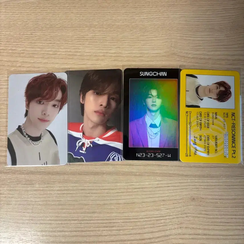 [BUNJANG] NCT Sungchan Resonance Photocard Bundle Set / 성찬 엔시티 포카