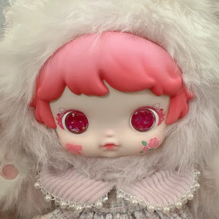 [BUNJANG] Miyoko 600% Pink Baby Three Art Toy (Check Eyes) / 미코코 600% 핑크 베이비쓰리(눈확인필수)