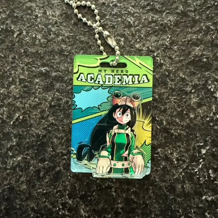 [BUNJANG] My Hero Academia Tsuyu Asui Package-Style Acrylic Keychain / 히로아카 패키지풍 키홀더 츠유