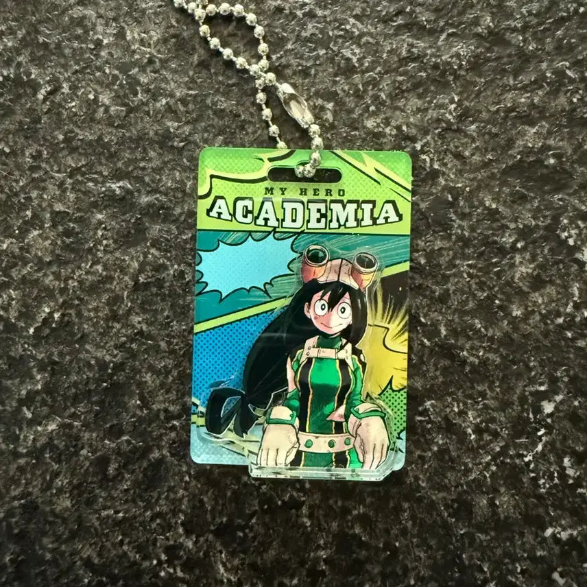 [BUNJANG] My Hero Academia Tsuyu Asui Package-Style Acrylic Keychain / 히로아카 패키지풍 키홀더 츠유