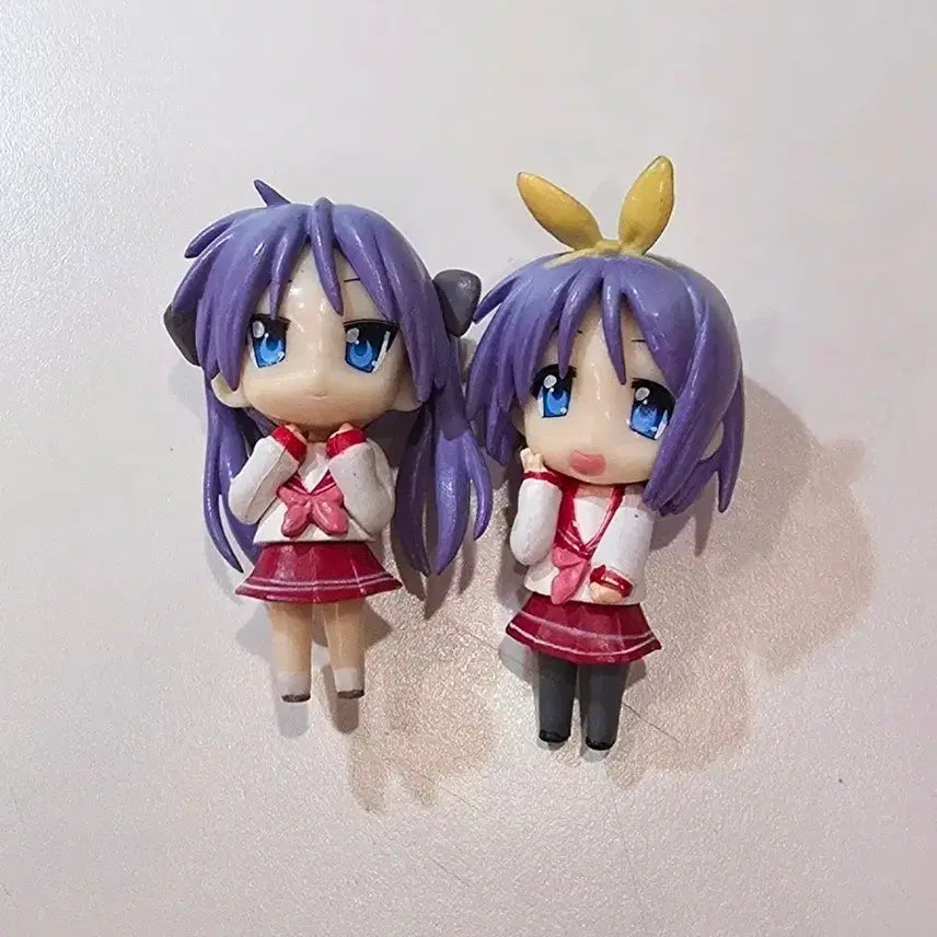 [BUNJANG] Lucky Star Kagami Hiiragi Tsukasa Nendoroid Figure (Vintage) / 러키스타 럭키스타 히이라기 카가미 츠카사 피규어 푸치 넨도로이드 고전