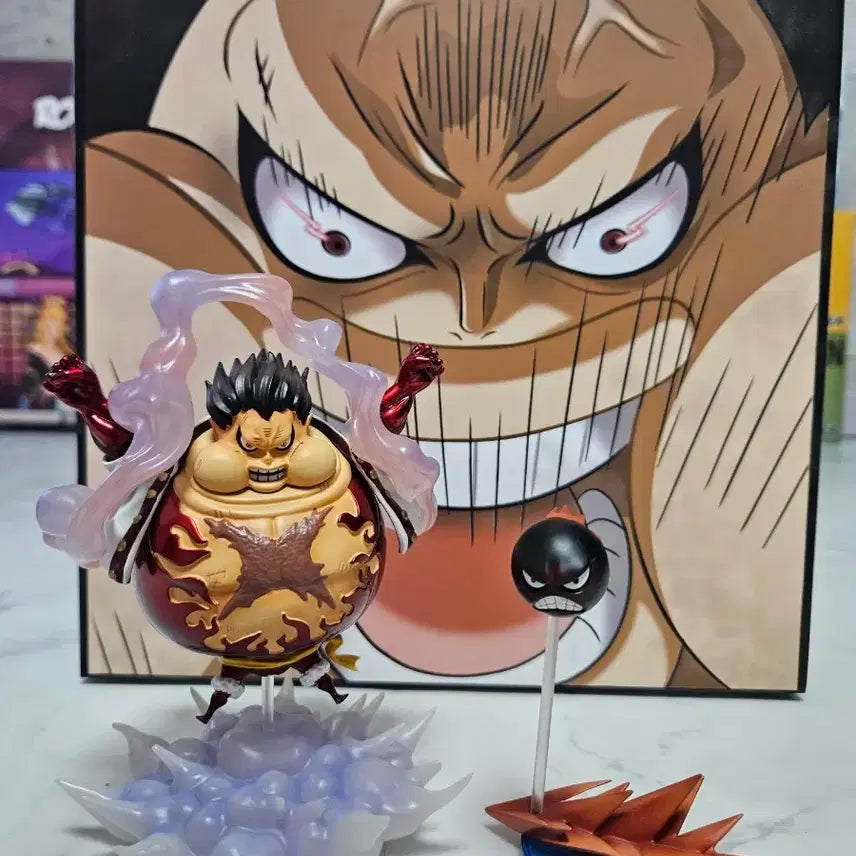 [BUNJANG] One Piece World Collectable Figure Tankman Luffy Holo Cake Island Resin / 원피스 피규어 월콜 레진 yz 만복 루피 탱크맨 홀케이크아일랜드