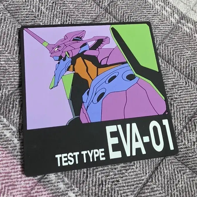 [BUNJANG] Evangelion Rubber Coaster / 에반게리온 굿즈 고무 코스터