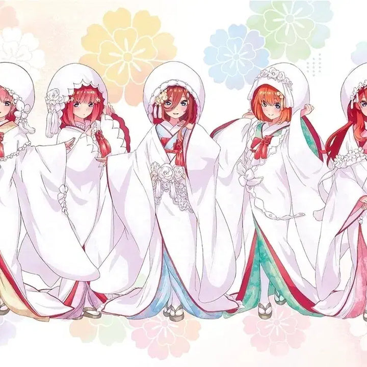 [BUNJANG] The Quintessential Quintuplets Ichiban Kuji Happy Knot Figures Set / 5등분의 신부 제일복권 행복의 매듭 피규어 5종 일괄