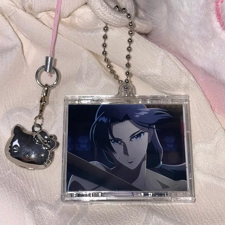 [BUNJANG] Kusuriya no Hitorigoto (The Apothecary Diaries) NFC Double-Sided Acrylic CD Keychain / [약사의 혼잣말] NFC 진시 양면 아크릴 CD 키링