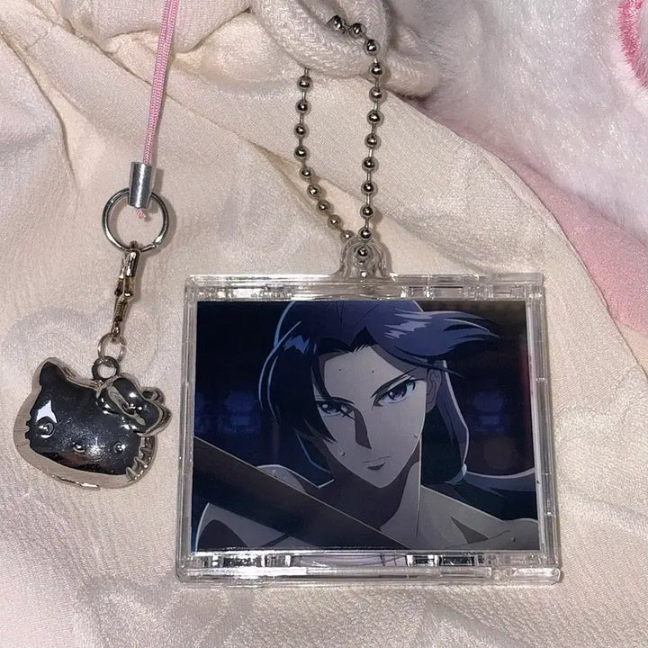 [BUNJANG] Kusuriya no Hitorigoto (The Apothecary Diaries) NFC Double-Sided Acrylic CD Keychain / [약사의 혼잣말] NFC 진시 양면 아크릴 CD 키링
