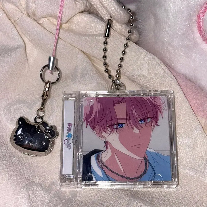 [BUNJANG] Tamon NFC Double-Sided Acrylic CD Keychain / [타몬군 지금 어느쪽] NFC 눈물 타몬 양면 아크릴 CD 키링