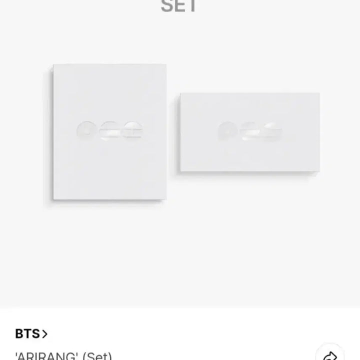 [BUNJANG] BTS Arirang Album Set (Sealed) / bts 방탄소년단 아리랑 앨범 세트 미개봉 양도