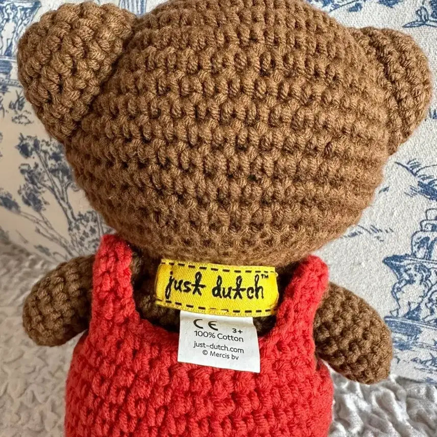 [BUNJANG] Denmark Miffy Boris Knitted Teddy Bear / 덴마크 미피 보리스 뜨개 곰인형
