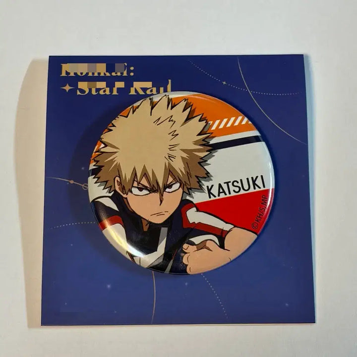 [BUNJANG] My Hero Academia Katsuki Bakugo 58mm Can Badge / 나의 히어로 아카데미아 바쿠고 카츠키 58mm 캔뱃지 히로아카 나히아