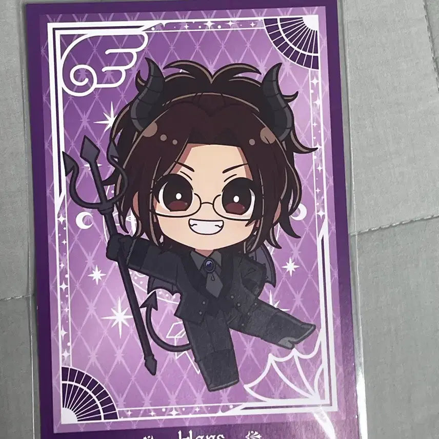 [BUNJANG] Attack on Titan Hange Zoë Pop-up Limited Special Edition Postcard / 진격의 거인 한지 조에 팝업 한정 특전 엽서 악마