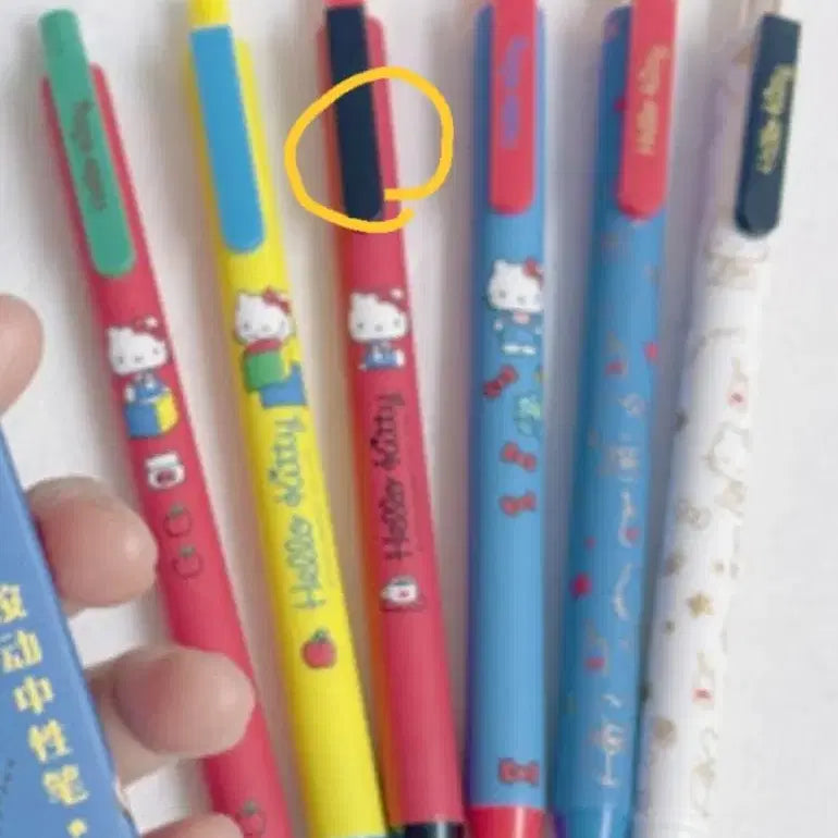 [BUNJANG] Hello Kitty x Demon Slayer Collaboration Random Ballpoint Pen / 헬로키티/귀칼 랜덤 볼펜