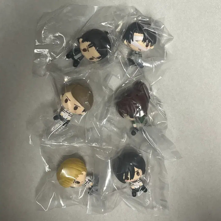 [BUNJANG] Attack on Titan "The Final Season" Ichiban Kuji Chokonokko Figure Set (H Prize, All Types, Sealed) / (미개봉)진격의 거인 각자의 결의 제일복권 초코노코 H상 전종 일괄