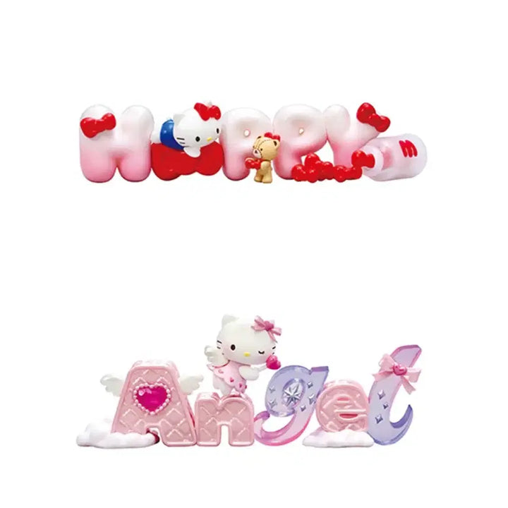 [BUNJANG] Sanrio Hello Kitty Word Collection Re-Ment Happy / 키티 워드 컬렉션 리멘트 Happy