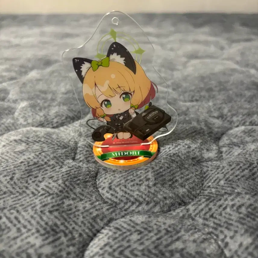 [BUNJANG] Blue Archive Lucky Draw Midori Keychain Stand D Prize / 블루아카 럭키쿠지 미도리 키체인 스탠드 D상