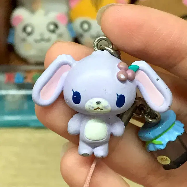 [BUNJANG] Sugar Bunnies Rare Blueberry Usa Gacha Keychain / 고전 슈가바니즈 희귀 블루베리우사 가챠 키링