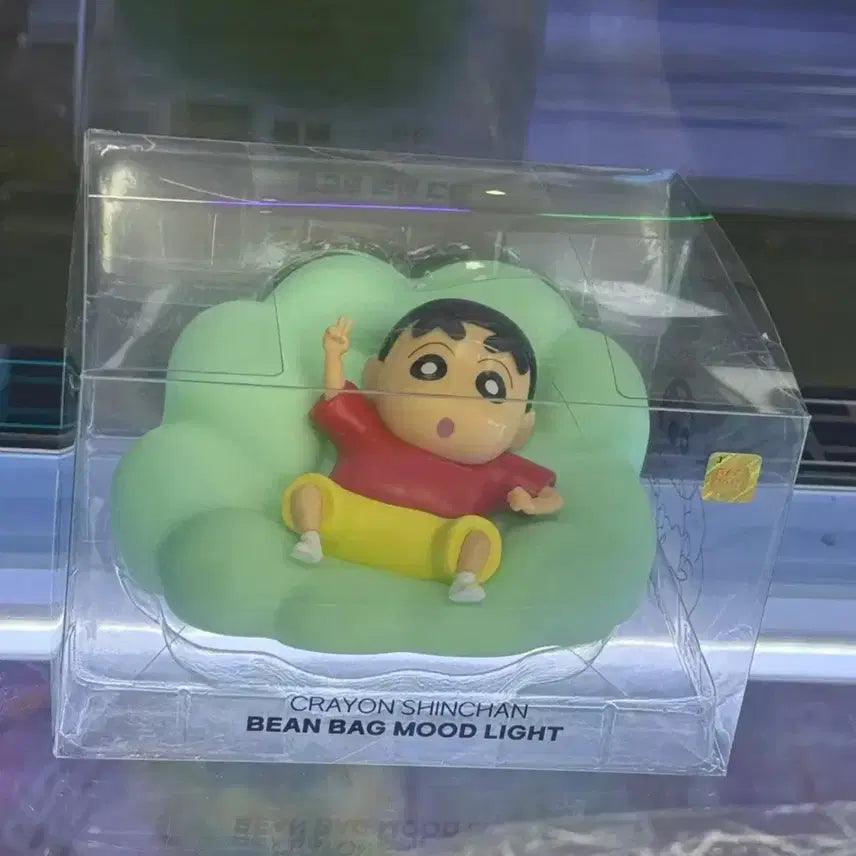 [BUNJANG] Crayon Shin-chan Beanbag Mood Lamp Figure Light / 짱구 빈백 무드등 피규어 조명 새상품