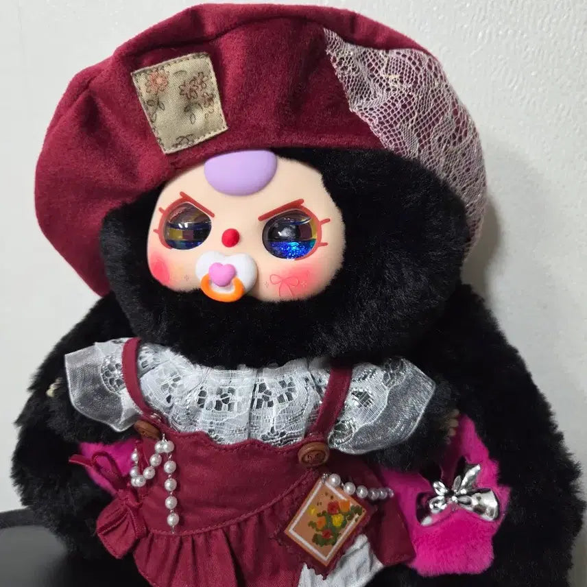 [BUNJANG] BabyS3 Big Baby Black Ear Drop Plush / 베이비쓰리 빅베이비 블랙 귀내림