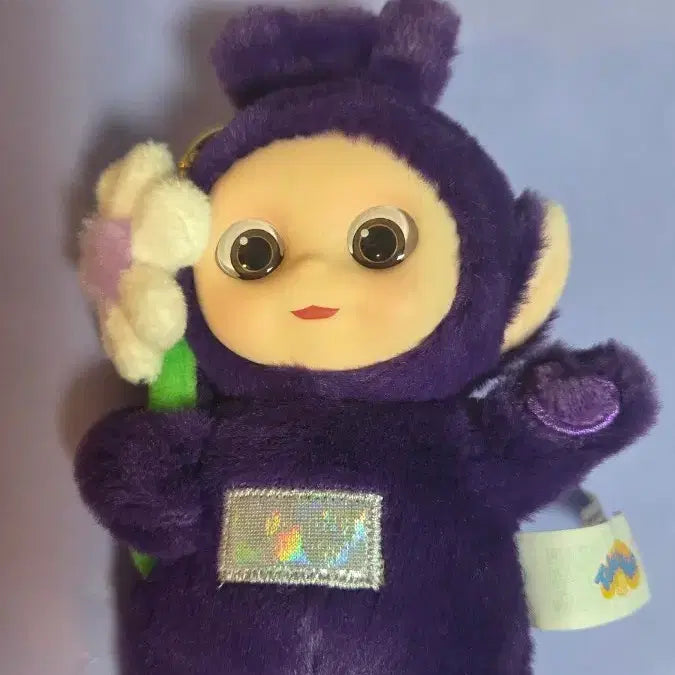 [BUNJANG] POP MART Teletubbies Hi Series Tinky Winky Keychain / 팝마트 텔레토비 키링 안녕시리즈 보라돌이