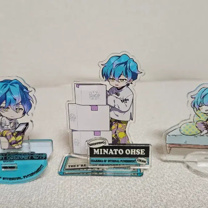 [BUNJANG] Dazed Minato Osse Acrylic Stand Set / 다즈드 미나토 오세 아크릴 스탠드 세트