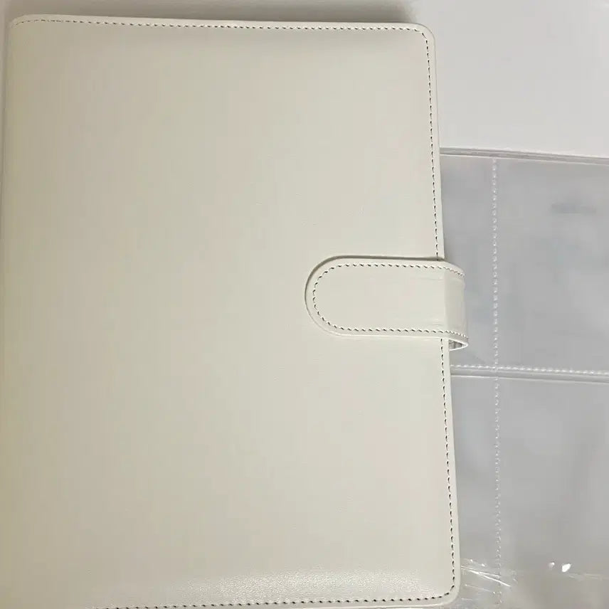 [BUNJANG] A5 6-Hole Binder - White / 마카롱 바인더 화이트 6공 양도 A5