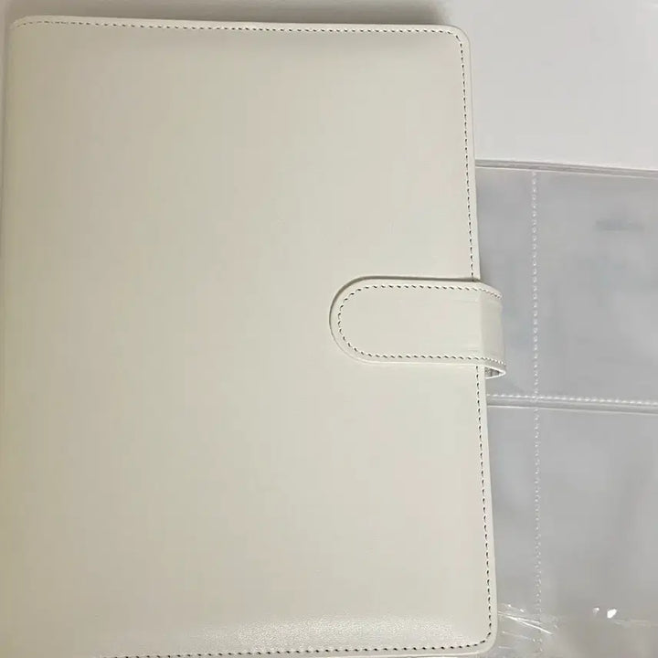 [BUNJANG] A5 6-Hole Binder - White / 마카롱 바인더 화이트 6공 양도 A5
