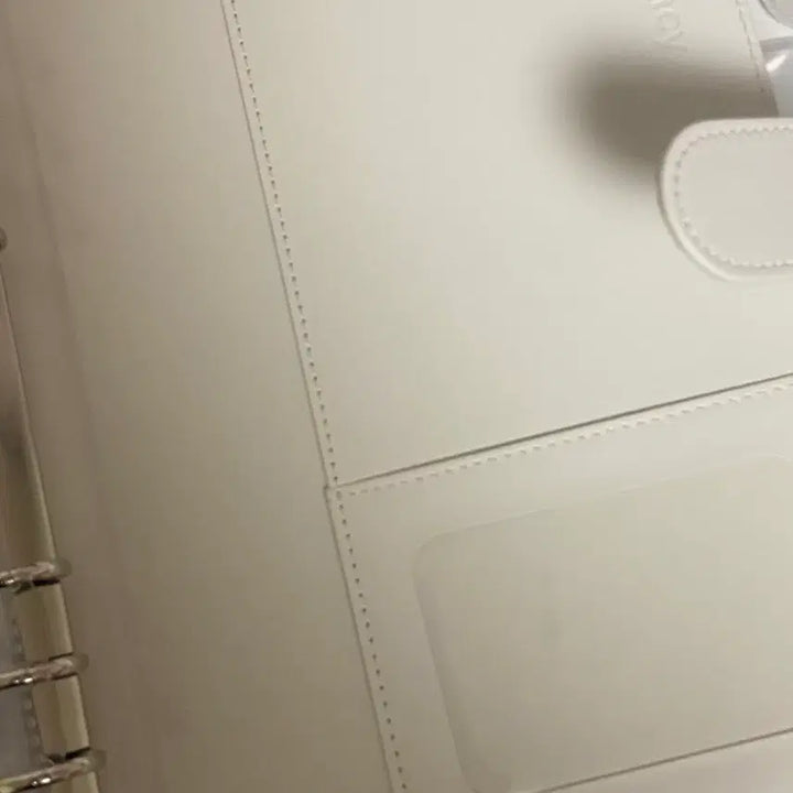 [BUNJANG] A5 6-Hole Binder - White / 마카롱 바인더 화이트 6공 양도 A5