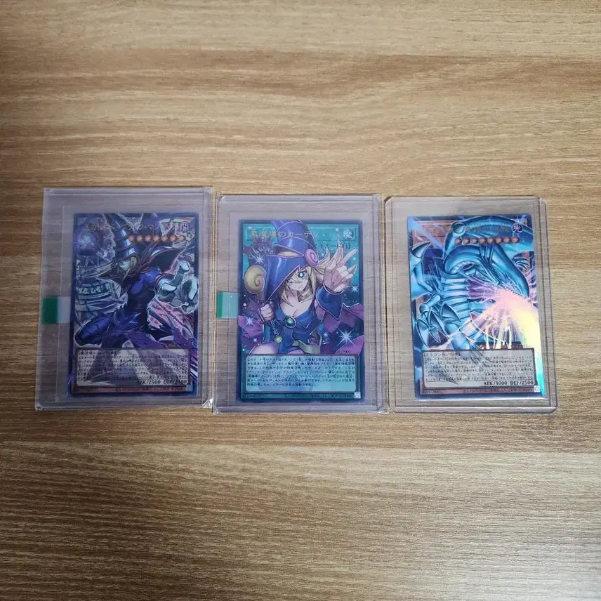 [BUNJANG] Yu-Gi-Oh! Overtop Frame Black Magician Girl &amp; Blue-Eyes White Dragon / 유희왕 오버프레임 블매,블매걸, 백룡 팝니다