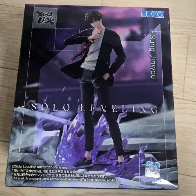 [BUNJANG] Sega Solo Leveling Sung Jinwoo Figure (Sealed) / 미개봉 세가 나혼자만레벨업 나혼랩 성진우 피규어