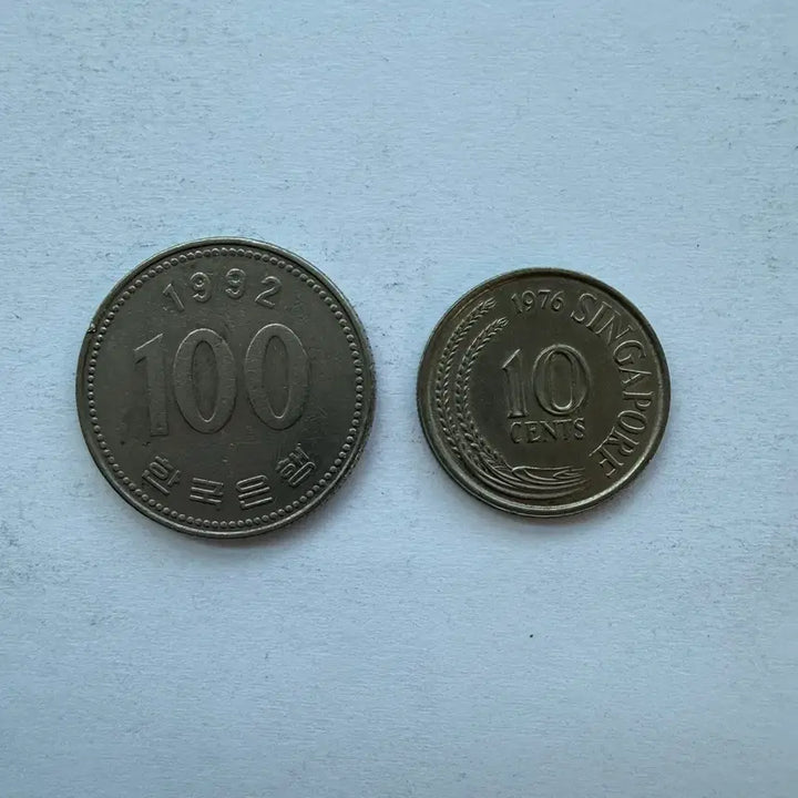[BUNJANG] 1976 Singapore 10 Cents Coin / 1976년 싱가포르 10센트 동전 S2972