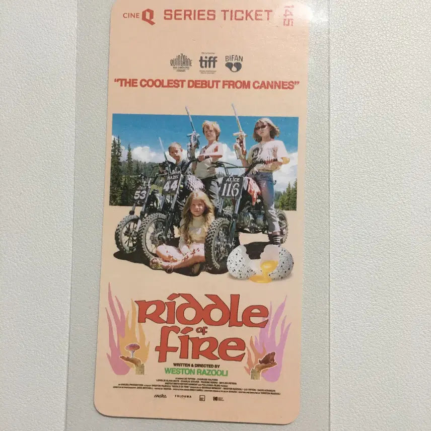 [BUNJANG] Movie Egg Expedition CineQ Series Ticket / 영화 달걀 원정대 씨네큐 시리즈 티켓
