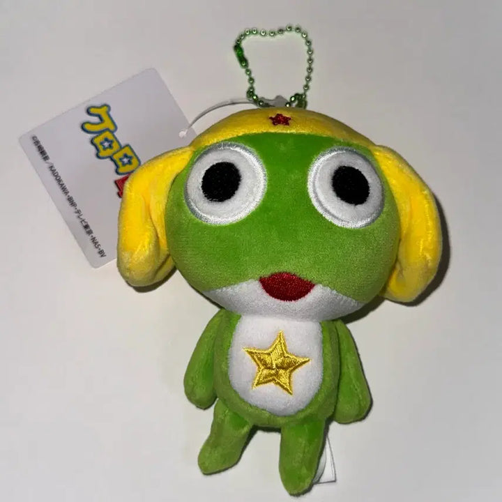[BUNJANG] Keroro Gunso "MuniGurumi" 10cm Plush Keychain (New) / 개구리 중사 케로로 무뉴구루미 10cm 인형 키링 새상품
