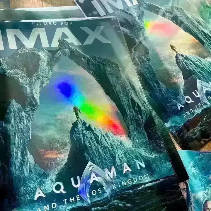 [BUNJANG] Aquaman IMAX Poster, Ocean Original Ticket, Art Card, TTT / 아쿠아맨 아이맥스 포스터 오션오리지널티켓오티아트카드TTT IMAX굿즈