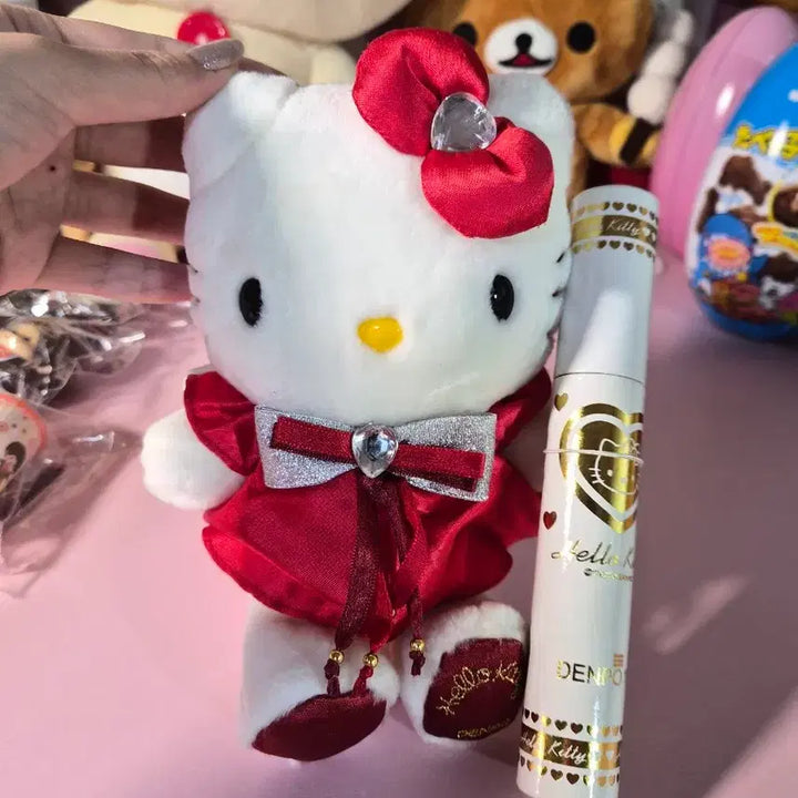 [BUNJANG] Classic Hello Kitty Plush Doll / 고전키티인형
