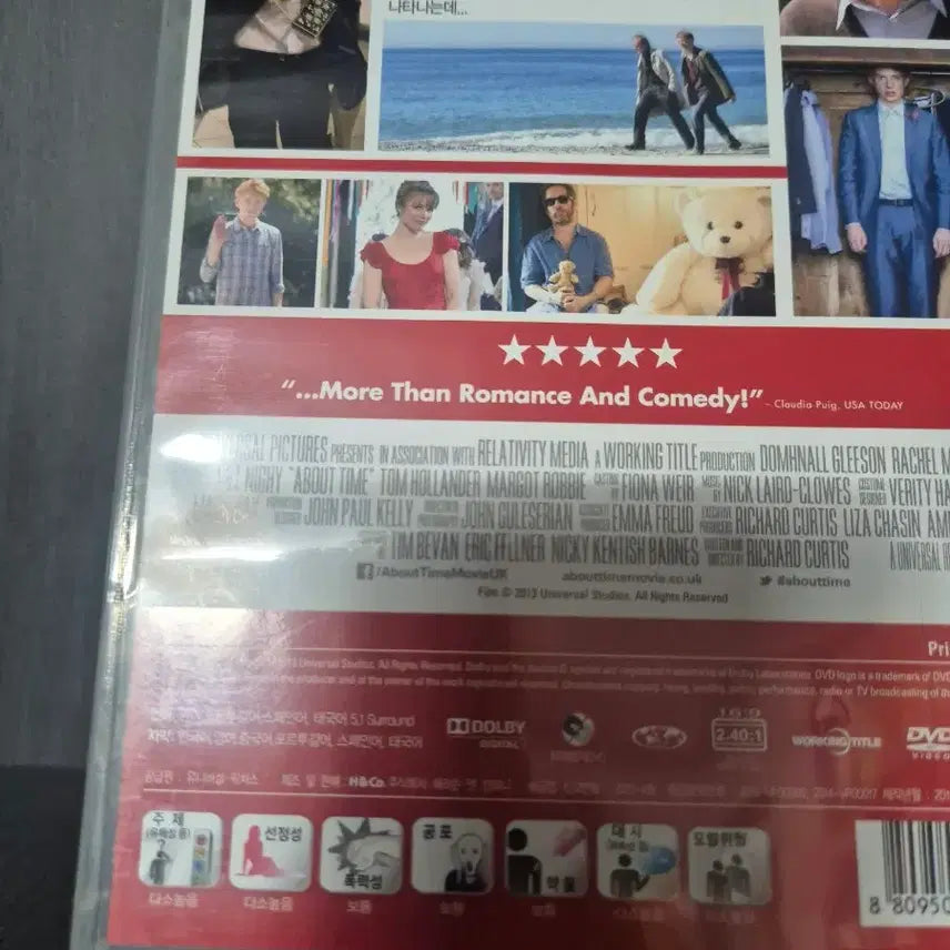 [BUNJANG] About Time DVD / 어바웃타임 DVD 영화